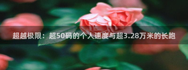 超越极限：超50码的个人速度与超3.28万米的长跑